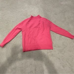 J Crew Petunia roll neck sweater in super soft yarn